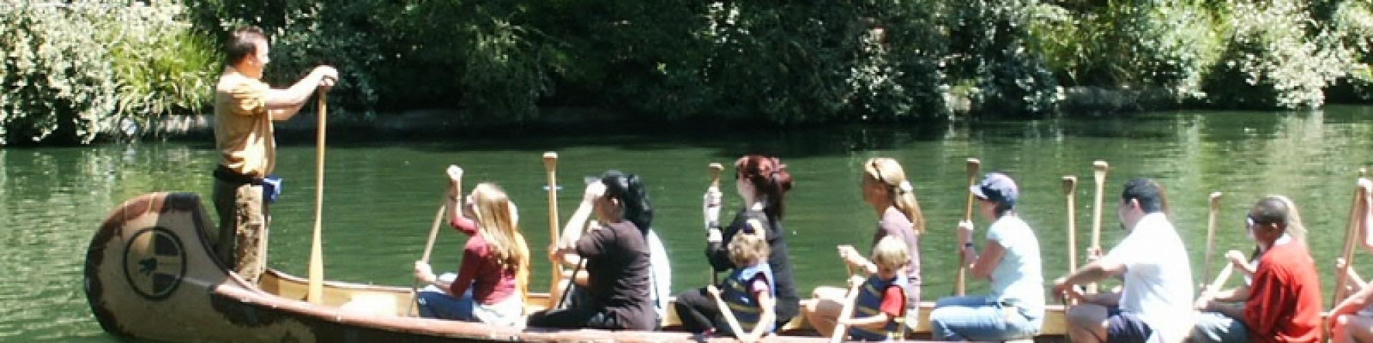 Davy Crockett's Explorer Canoes