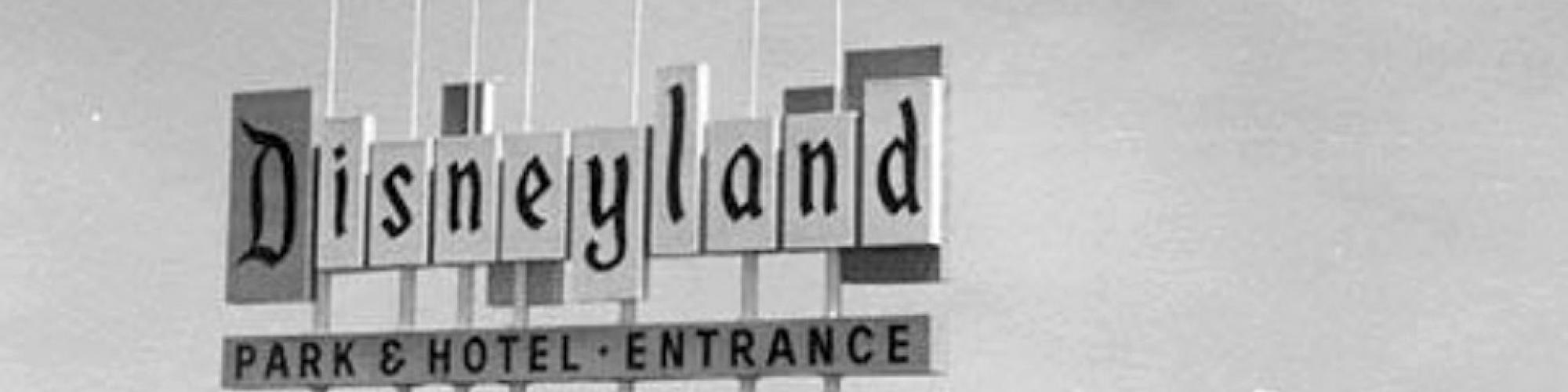1960 Disneyland Marquee