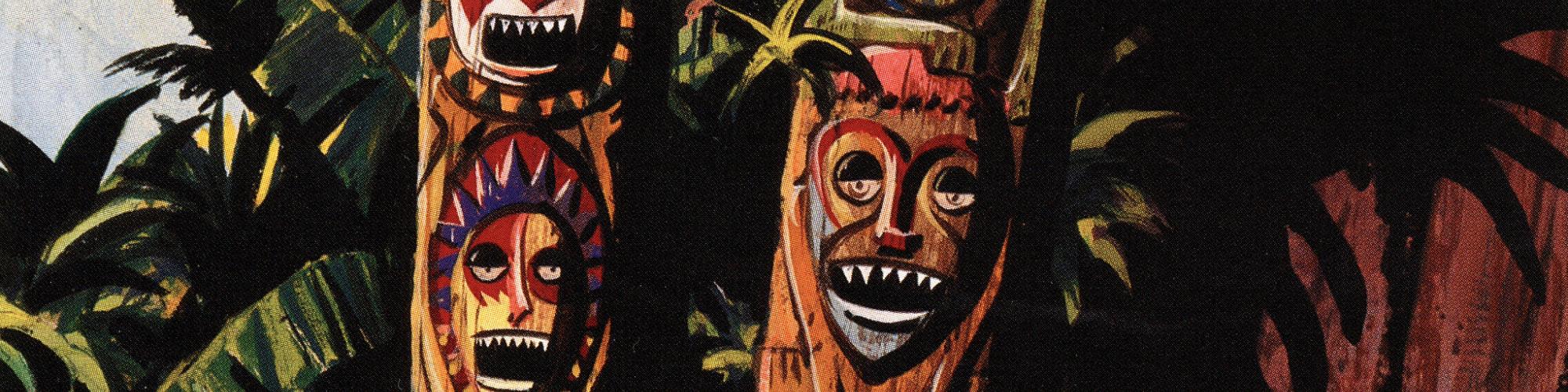 Singing Tikis artwork by Collin Campbell